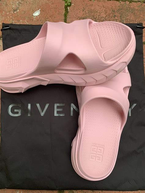 givenchy candy pink slides|givenchy marshmallow slide.